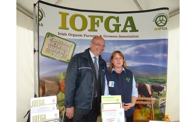 At the Irish Organic Farmers and Growers Association